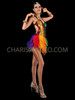 LGBT Rainbow Gay Pride Feather Dance Dress