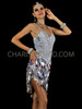 Brilliant Silver Sequin Dance Sweetheart Dress