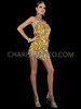 Delightful Diva Teardrop Sequin Latin Salsa Dance Dress