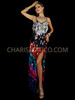 Disco Sequin Stunning  Full Length Drag Queen Gown