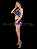 Radiant Rainbow Disco Jumbo Round Sequin Top And Matching Skirt Set