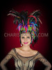 Hora Loca Carnival Samba Mohawk Helmet Headdress
