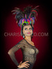 Hora Loca Carnival Samba Mohawk Helmet Headdress