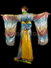 Bright and Brilliant Sequin Multi-Colored Traditional Kimono Gown