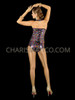 Color Blast Sequin Corset with Matching Booty Shorts