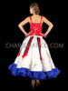 Cancan Dress with Organza Fabuloso Ruffled Under Skirt