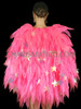 Pink Drag Organza Star Sequin Reveal Jacket