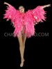 Pink Drag Organza Star Sequin Reveal Jacket