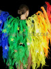 Pride Star Rainbow Organza Fringe Jacket