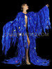 Stardust Universe Flame Ruffled Organza Show Time Coat
