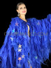 Stardust Universe Flame Ruffled Organza Show Time Coat