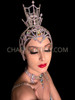 Luxurious Cabaret Diva Crystal AB Headpiece