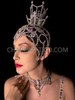 Luxurious Cabaret Diva Crystal AB Headpiece