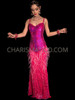 Luxurious Long Maxi Sequin Gown with Beaded Fringe