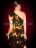 Razzle Dazzle Iridescent Asymmetric Dress