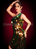 Razzle Dazzle Iridescent Asymmetric Dress