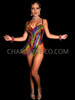 Gay Pride LGBT Rainbow Sequin Leotard