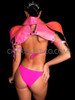 Pink Fierce Warrior Vinyl Armor Bolero