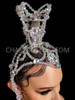 Shimmering Plastic Bead Showstopper Headdress with Tube