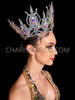 Royal Uniquely Designed Crystal Pageant Crown