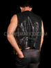  Men Gold Mirror Disco Ball Dancer Vest