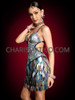 Midnight Starlight Silver Sequin Diva's Dress