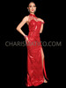 Halter Scarlet Temptation Sequin Drag Gown