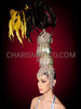 Spellbinding Stack Disco Ball Feather Headdress 