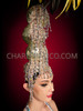Spellbinding Stack Disco Ball Feather Headdress 