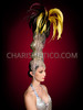 Spellbinding Stack Disco Ball Feather Headdress 