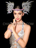 Divine Crystal-Adorned Pheonix Wing Headdress