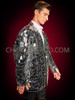 Reflective Rave Silver Mirror Disco Ball Suit
