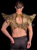 Dystopian Dragon Wings Shoulder Metallic Chest Piece