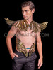 Dystopian Dragon Wings Shoulder Metallic Chest Piece