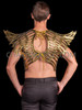 Dystopian Dragon Wings Shoulder Metallic Chest Piece