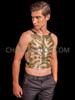 Futuristic Gladiator Warrior Cage Chest Plate Armor 