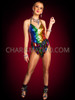 Spectrum Sparkle Gay Pride Sequin Rainbow Leotard