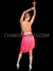 Pink Cha Cha Cha Rhinestone Fringe Latin Dance Dress