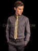 Classic Rich Gold Sequin Cabaret Necktie 