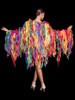 Radiant Pride Flame Organza Showstopper Jacket