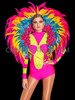 Fiesta Extravagant Samba Feather Carnival Backpack