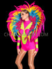 Fiesta Extravagant Samba Feather Carnival Backpack