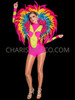 Fiesta Extravagant Samba Feather Carnival Backpack