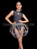 Sparkling Stardust Festival Hoop Cage Skirt