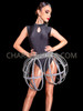 Sparkling Stardust Festival Hoop Cage Skirt