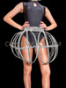 Sparkling Stardust Festival Hoop Cage Skirt