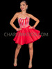 Red Betty Boop's Glamour Corset & Skirt Set