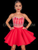 Red Betty Boop's Glamour Corset & Skirt Set