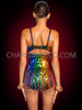 Radiant Pride LGBTQ Rainbow Sequin Shapewear Leotard