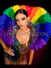 Rainbow LGBTQ+ Parade Pride Feather Backpack